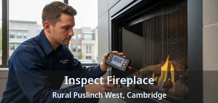 Inspect Fireplace Rural Puslinch West, Cambridge - ON Inspect Fireplace Rural Puslinch West, Cambridge - ON