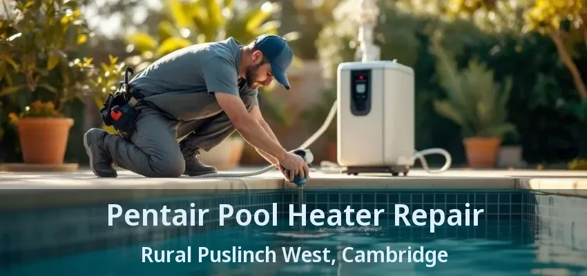 Pentair Pool Heater Repair Rural Puslinch West, Cambridge - ON