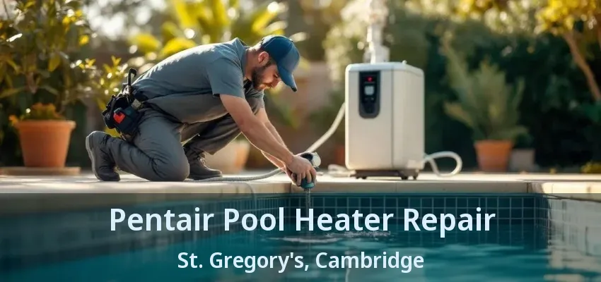 Pentair Pool Heater Repair St. Gregory's, Cambridge - ON Pentair Pool Heater Repair St. Gregory's, Cambridge - ON