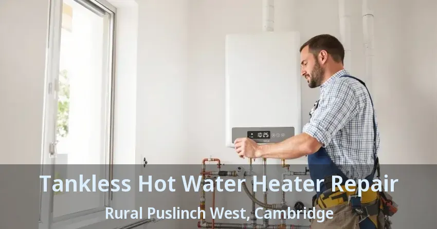 Tankless Hot Water Heater Repair Rural Puslinch West, Cambridge - ON