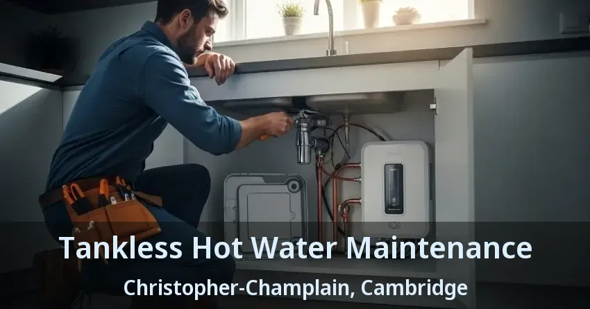 Tankless Hot Water Maintenance Christopher-Champlain, Cambridge - ON
