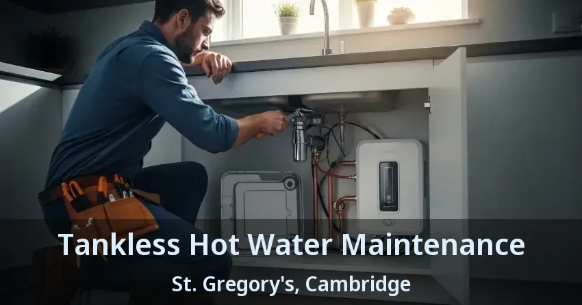 Tankless Hot Water Maintenance St. Gregory's, Cambridge - ON